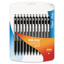 Paper Mate InkJoy 300RT Ballpoint Pen 1mm Black Ink 24/Pack 1781569