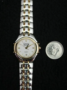 Wristwatch, Lady's, Gerrard Phillipe France Stainless & Gold, Swiss 7 Jewel - Picture 1 of 5