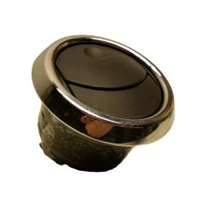 2005-2009 Ford Mustang BLACK CHROME Heater AC Air Dash Vent Vents Round R3155 - Picture 1 of 4