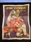 1970 Topps Football Set JIM TYRER Insert Poster # 4