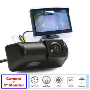 Cámara de estacionamiento de reversa para Ford Transit Connect Courier placa de licencia + monitor de 5"" - Imagen 1 de 9