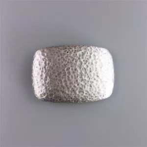 Hebilla de cinturón rectangular forjada martilleo de colección también stock en los EE. UU. - Imagen 1 de 6