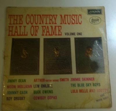Country Music Hall of Fame No. 2 LP Vinyl Record 1963  Foto 1 de 2