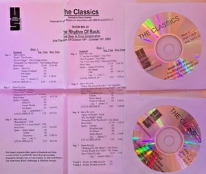 RADIO SHOW 10/10/05 CLASSICS BASS & DRUMS:SETS w/CREAM, YES, LED ZEPPELIN,POLICE - Picture 1 of 1