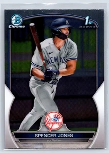 Spencer Jones 2023 Bowman 1a base Chrome Prospect New York Yankees BCP-139 - Foto 1 di 2