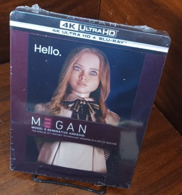 M3GAN 4K Steelbook-EU IMPORT-Brand NEW (Sealed)-Free Box SHIPPING with Tracking - Image 1 of 4