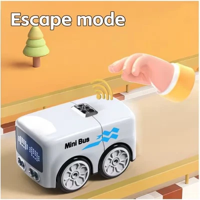 Magic RC Mini Bus Intelligent Remote Control Gesture Sensing Smart Animation Car - Image 1 of 4