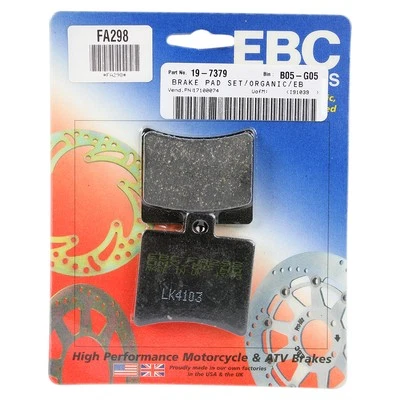 Aprilia Sportcity Cube 250 Street EBC 2009 pastillas de freno orgánicas [traseras] Foto 1 de 2