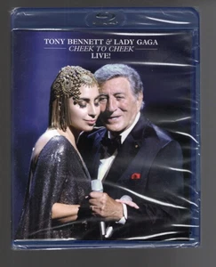 BRAND New TONY BENNETT & LADY GAGA Cheek To Cheek LIVE BluRay 2014 Interscope - Imagen 1 de 3