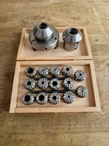 Emco Compact 8 Spannzangenfutter/Spannzangenhalter und Spannzangen - Bild 1 von 5