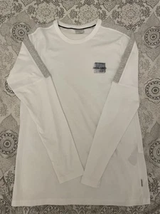 Jack & Jones White Long Sleeve T-Shirts Perfect Condition New With Out Tags (L) - Picture 1 of 6
