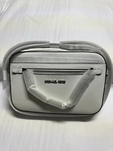 Michael Kors Jet Set Item LG EW Zip Chain Crossbody (Optic White) - Picture 1 of 3