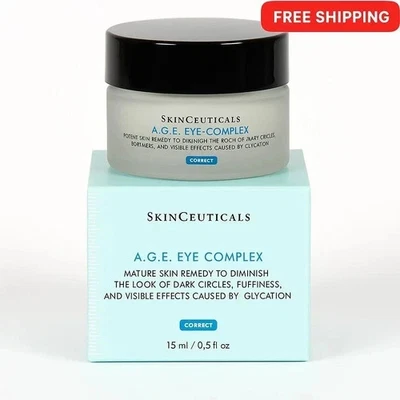 SkinCeuticals AGE A.G.E. Eye Complex 0.5oz / 15ml NEW IN BOX SEALED - Image 1 of 4