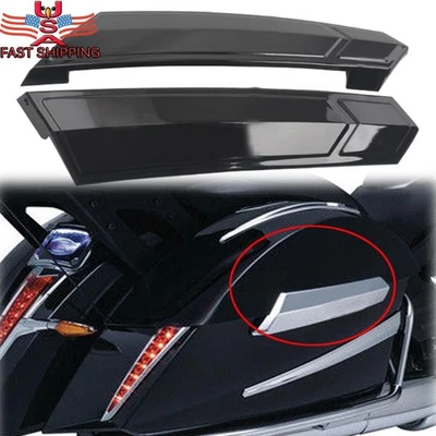 Saddlebag Hinge Latch Covers Fit For Victory Cross Country Cross Roads Magnum US - Image 1 of 4