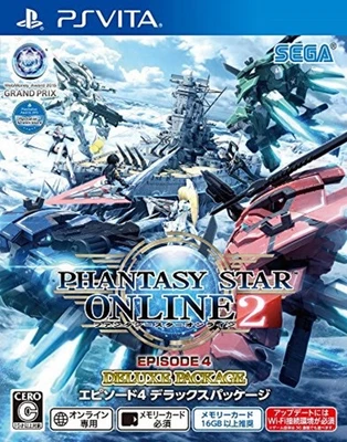 Phantasy Star Online 2 Episode 4 Deluxe Package - PS Vita F/S w/Tracking# Japan - Image 1 of 4