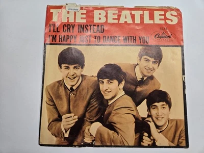 The BEATLES "I'm Happy Just To Dance" / "I'll Cry Instead CAPITOL 5234 1964 45 - Image 1 of 3