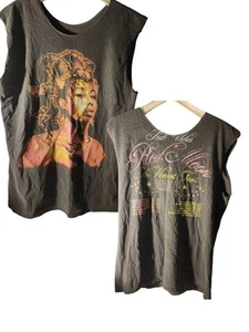 Kali Uchis Red Moon In Venus Tour Shirt, Nwot, Reworked Cut Off Sleeves M - Picture 1 of 13