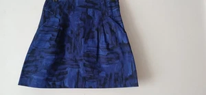Theory Mini Skirt Lorena Brushstroke Pockets A Line Buisness Casual Size 0 - Picture 1 of 9