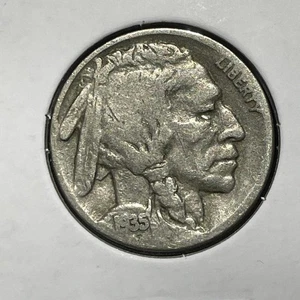 1935-S Buffalo Nickel S/S RPM F5121 - Imagen 1 de 3
