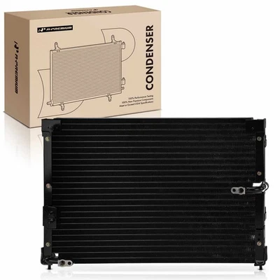 Condensador de aire acondicionado de aluminio A-Premium con soporte para Acura Legend 1991-1992 3,2 L Foto 1 de 4