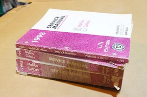 Used 98 1998 Malibu Cutlass Shop Repair Service Manual Set sms - Picture 1 of 4