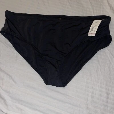 WOMEN'S ANA A NEW APPROACH BLACK SWIM Bottom SIZE 24W NEW WITH TAGS MSRP$52 - Image 1 of 4