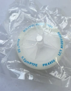 PALL ACRO 50 0.2UM PTFE PN4400 FILTER (U3.3B5) - Foto 1 di 4