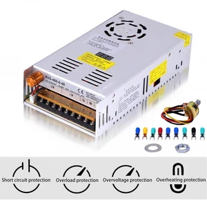 Adjustable DC Motor 36V 20A 48V 10A 60V 8A 480W Regulated Variable Power Supply - Picture 1 of 21