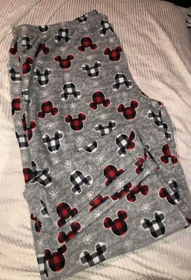 Pantalones de salón de vellón suaves cómodos para dormir Disney talla grande 3XB Foto 1 de 3