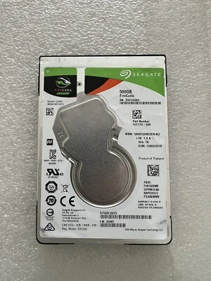 ST500LX025 P/N: 1U717D-500 F/W: SDM1 WU WDE 500GB Seagate A3 - Image 1 of 2