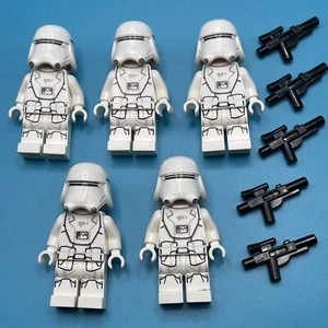 Lego Star Wars First Order Snowtrooper Minifigure Lot of 5 75184 - Picture 1 of 4