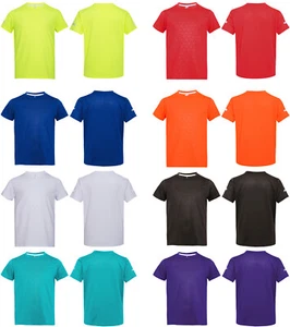 Kids Boys Jersey Sports Top Athletic T-shirt Biking Tops Shirts Tee Breathable - Picture 1 of 58