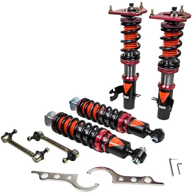 Kit de Amortiguador Godspeed MAXX 40 Vías Ajustable Coilovers Para 02-08 Mini Cooper S R53 Foto 1 de 4