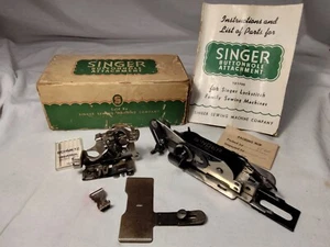 SINGER SIMANCO 121795 Buttonhole Attachment Foot Ruffler 1261 Lot - Picture 1 of 24