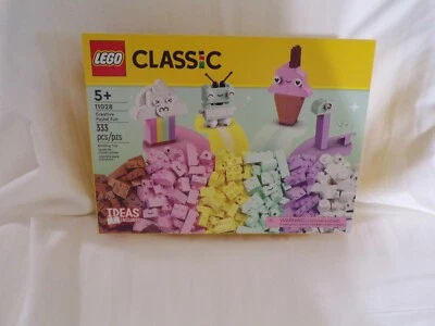 Awesome LEGO Classic Creative Pastel Fun Building Bricks Toy 11028 333 PieceNew - Image 1 of 4