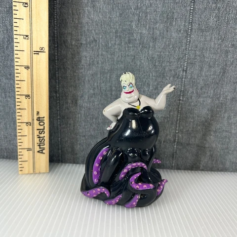 Disney The Little Mermaid Ursula Villain Plastic Figure Figurine Cake Topper Cover