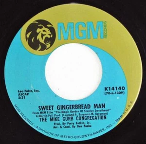 Mike Curb Congregation, Long Haired Lover From Liverpool, MGM K-14140 - Picture 1 of 1