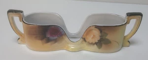 Vintage Noritake Morimura Porcelain Spoon Caddy Holder Rest, Hand Painted, - Picture 1 of 5