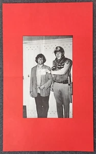 Vintage Poster Berkeley Anarchist Radical Gets Arrested at a Protest 1960s 1970s - Bild 1 von 3
