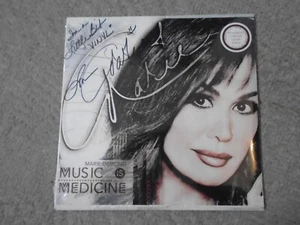 MARIE OSMOND SIGNED AUTOGRAPH VINYL ALBUM MUSIC IS MEDICINE ACOA LP RECORD NEW - Picture 1 of 2
