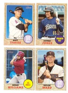  2017 Topps Heritage MINORS Angels TEAM SET ward WILLIAMS Jahmai Jones  - Picture 1 of 1