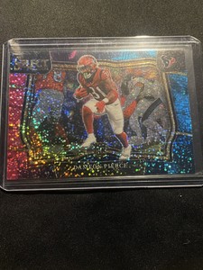 2022 Panini Select Dameon Pierce Field Level #461 RC Cosmic Prizm SSP Texans