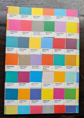 PANTONE Color Chip Journal Notebook Graph Paper 100 Pages - Image 1 of 3