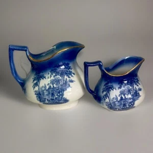 Staffordshire Water Pitcher England Tableware Ceramic Set - Picture 1 of 24