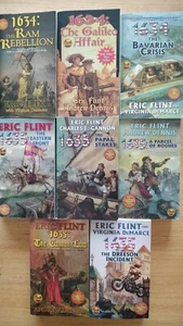 Eric Flint/Dennis/DeMarce 1634-1635 Mixed Paperbacks X 8 VGC/EXC FP Tracked - Picture 1 of 20