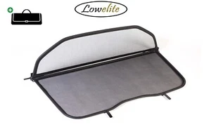 Deflector de viento negro + bolsa parabrisas Volvo C70 2 (2006-2013) descapotable - Imagen 1 de 7
