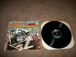 TAKE THIS JOB & SHOVE IT SOUNDTRACK LP - EX VINYL PROMO - DAVID ALLAN COE - Picture 1 of 3