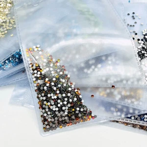 1440pcs 2mm Crystal Nail Art Rhinestones Flatback Glitter Gems Nails Decoration - Picture 1 of 50
