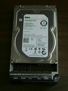 Dell 55H49 055H49 3TB 7200RPM 6Gb/s 3.5" SAS ST3000NM0023 Hard Drive w Tray - Picture 1 of 5