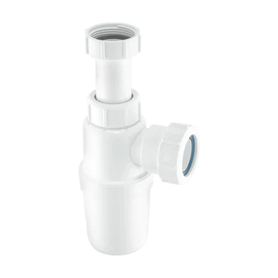 McAlpine AA10 75mm Water Seal Plastic Adjustable Inlet Bottle Trap 1¼” Multifit